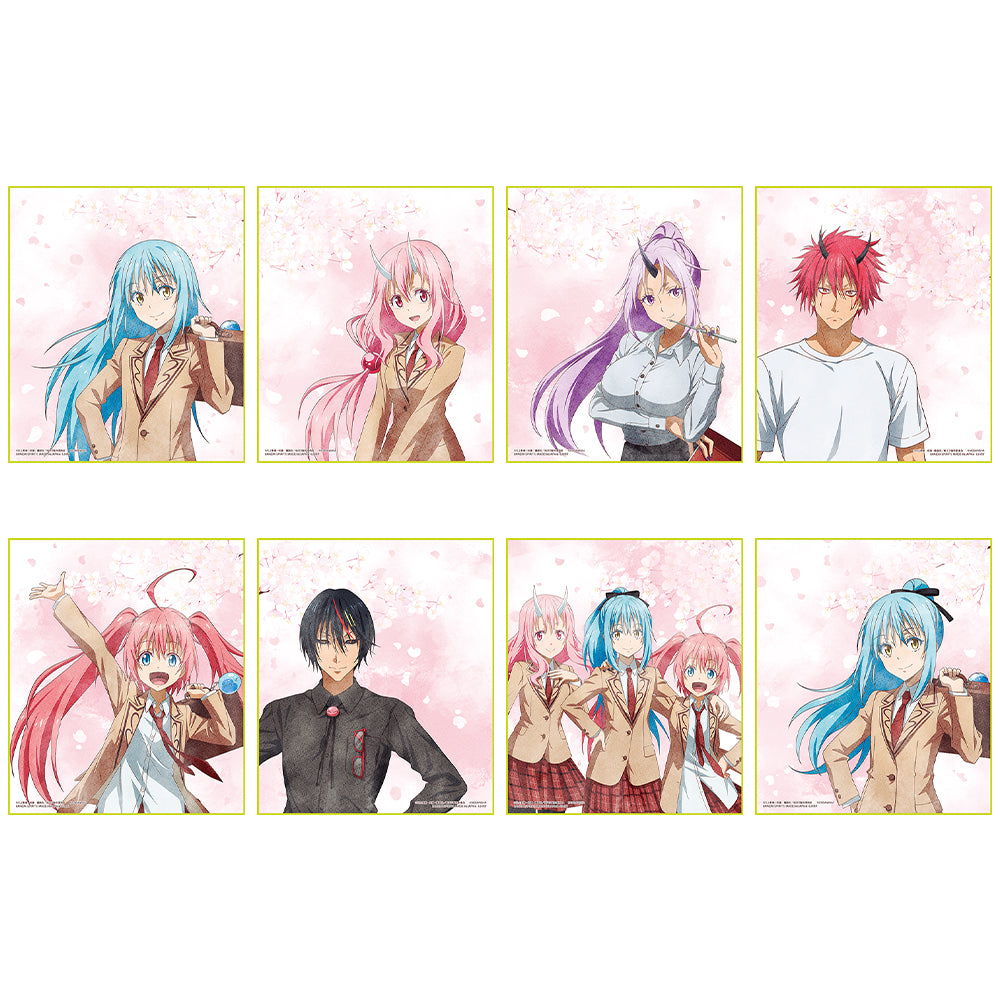 Ichiban Kuji That Time I Got Reincarnated as a Slime Prize E Shikishi Card Set - Mandorama