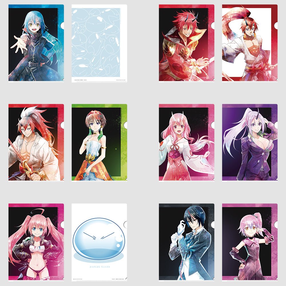 Ichiban Kuji That Time I Got Reincarnated as a Slime The Movie: Crimson Bond Arc Prize F Clear File Set - Mandorama