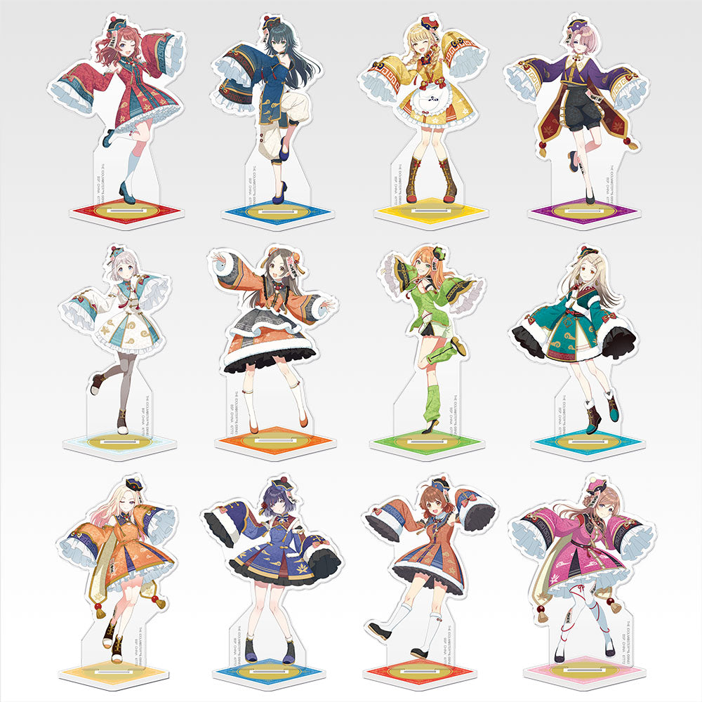 Ichiban Kuji The Idolmaster: Gakuen Idolmaster Prize H Original Illustration Acrylic Stand - Mandorama