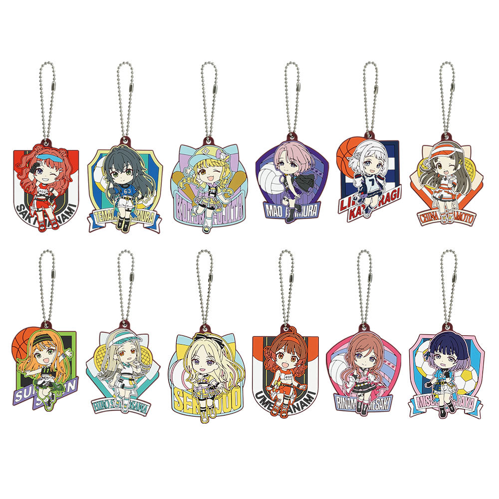Ichiban Kuji The Idolmaster: Gakuen Prize F Kyun Chara Rubber Charm - Mandorama