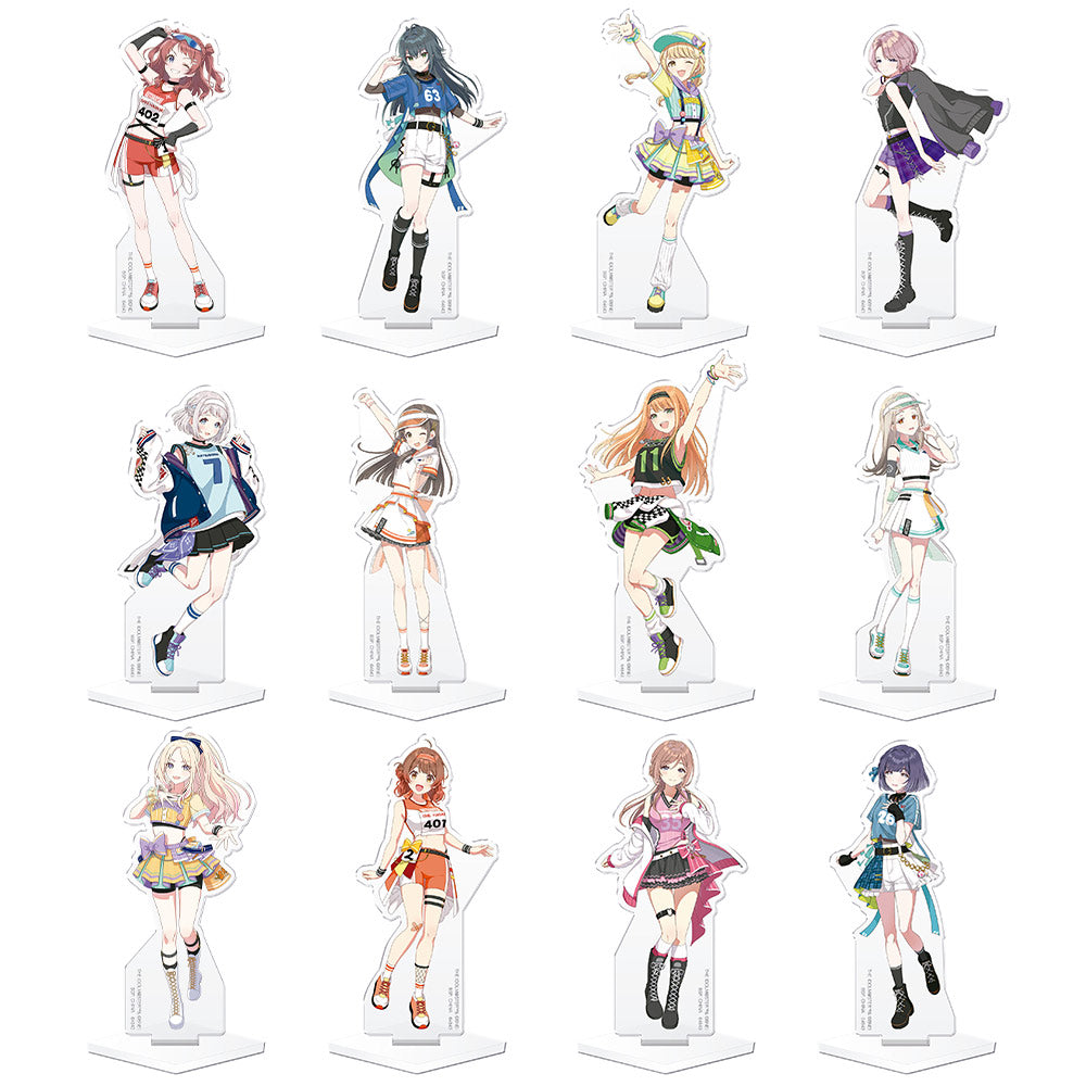 Ichiban Kuji The Idolmaster: Gakuen Prize H Original Illustration Acrylic Stand - Mandorama