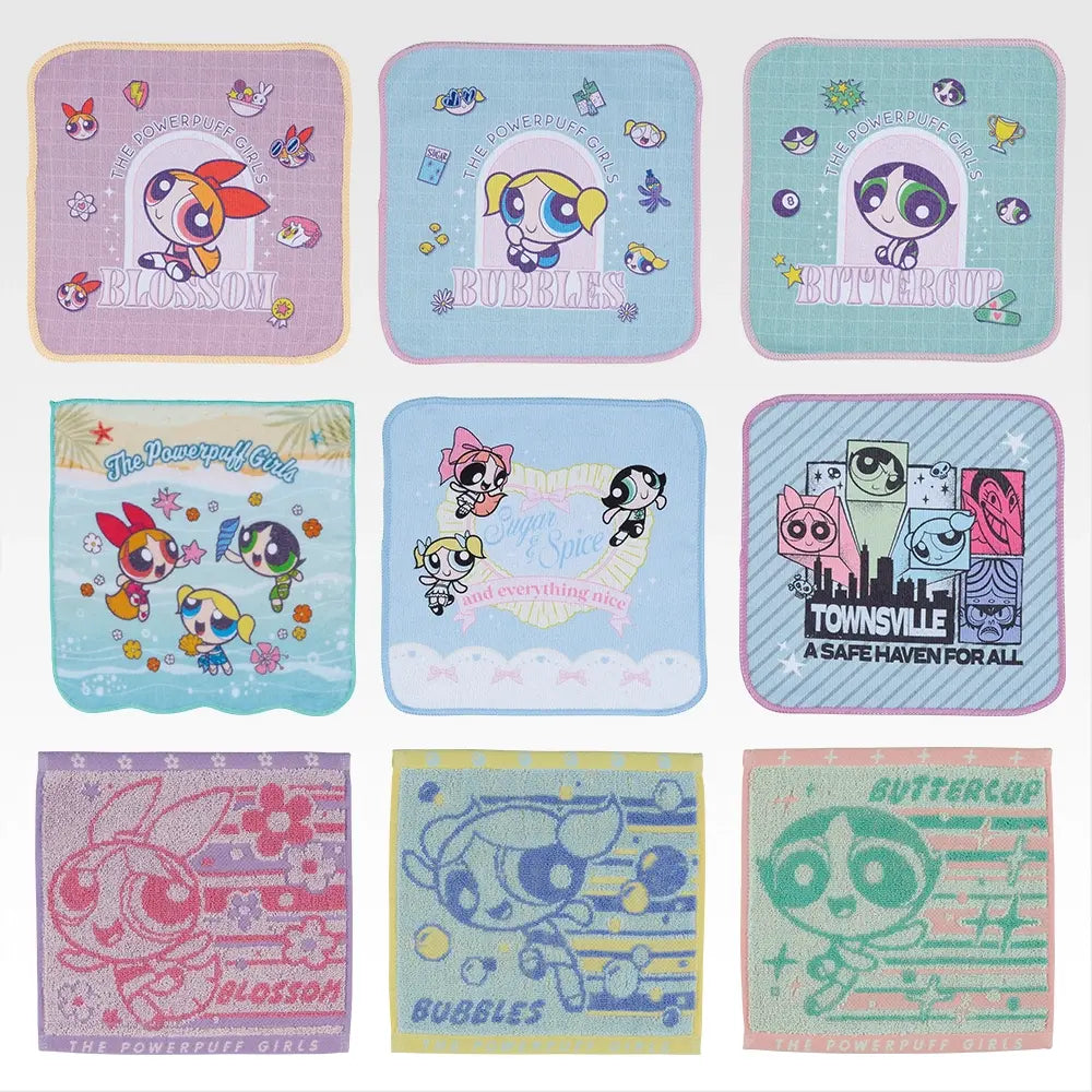 Ichiban Kuji The Powerpuff Girls Prize G Outing Towel Collection - Mandorama