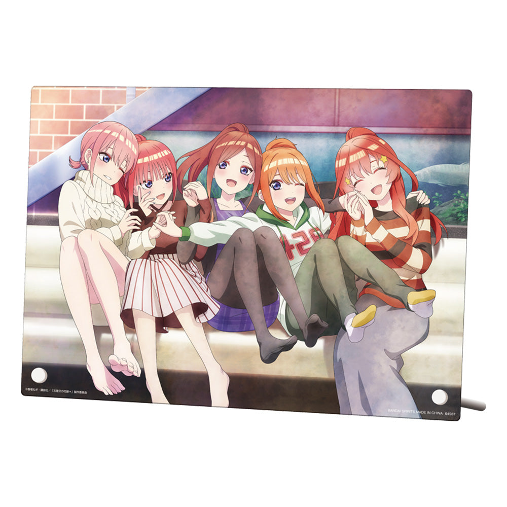 Ichiban Kuji The Quintessential Quintuplets Last One Prize Memorial Acrylic Board - Mandorama