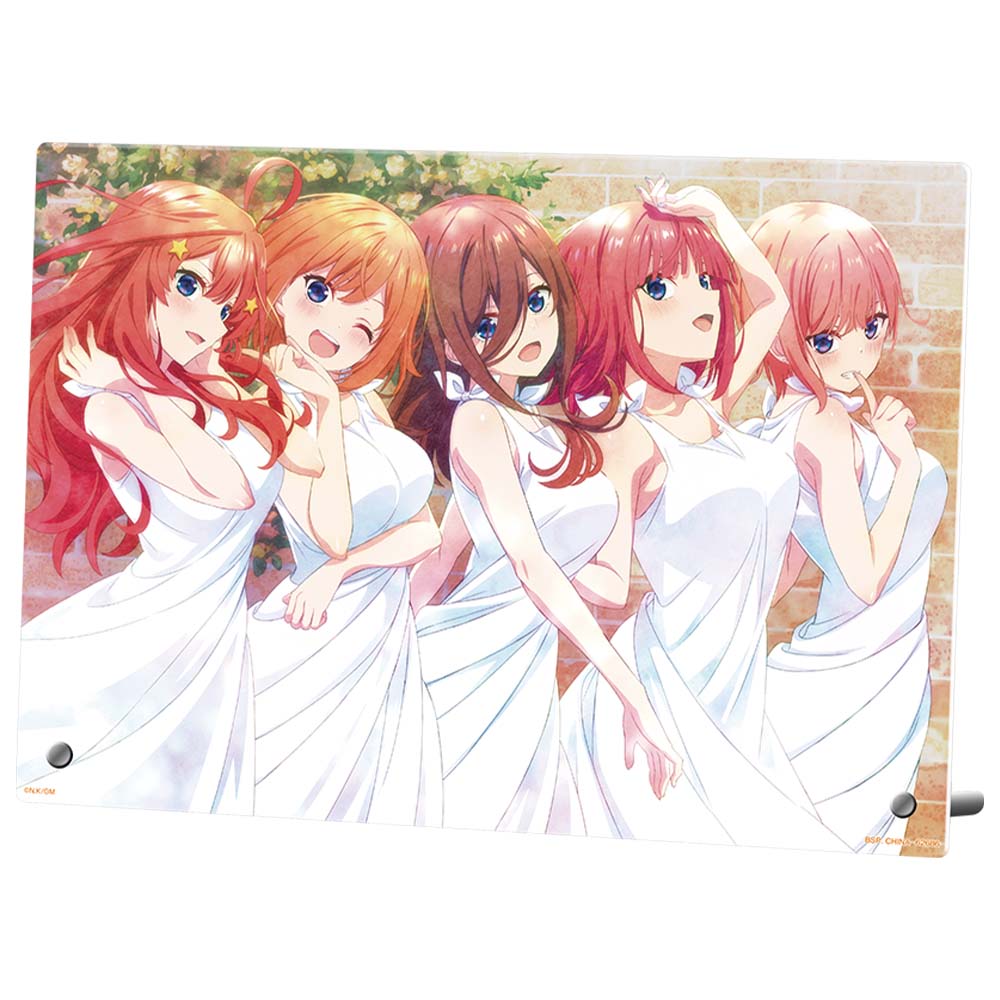 Ichiban Kuji The Quintessential Quintuplets Movie Last One Prize Acrylic Board ~Five Sisters Gathering~ - Mandorama