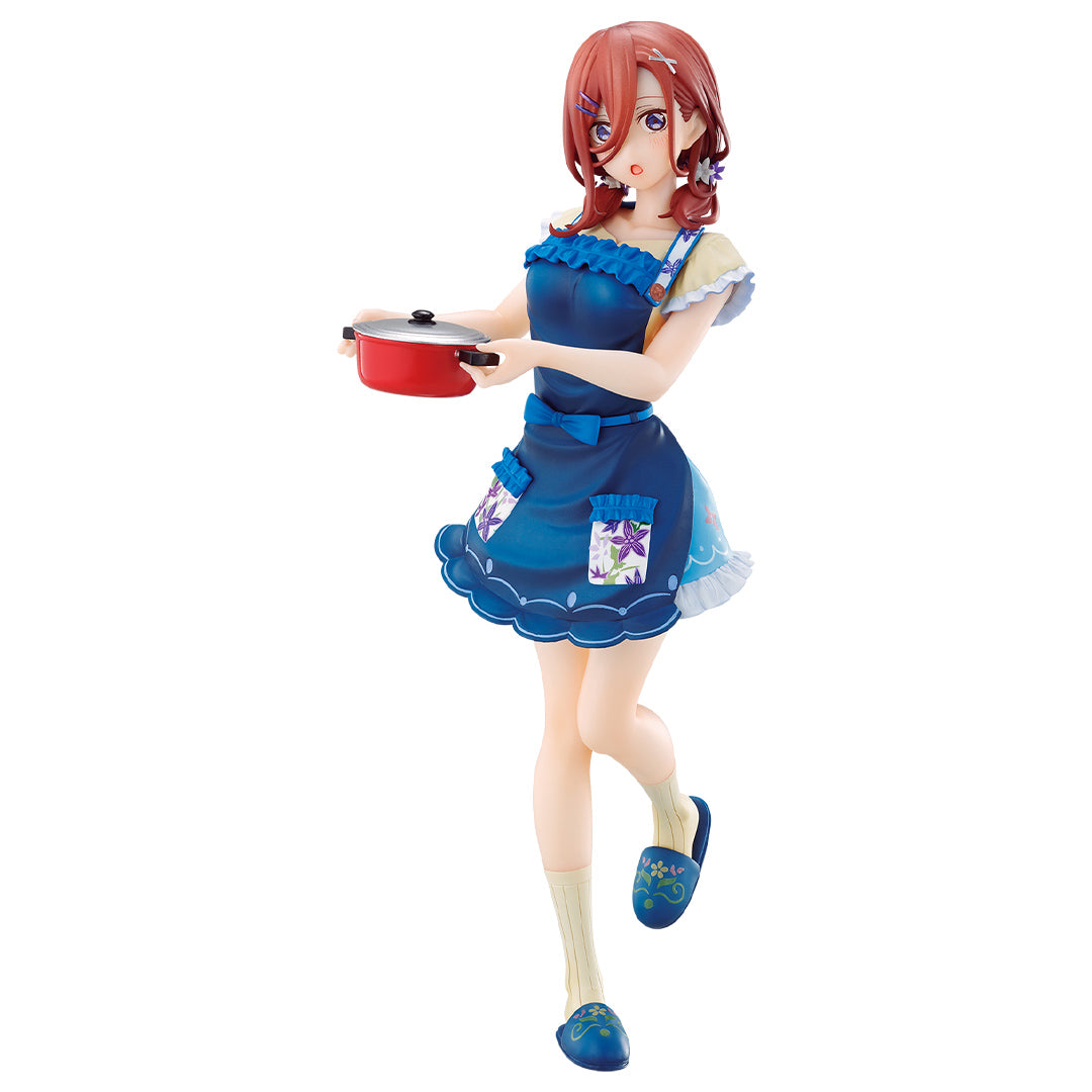 Ichiban Kuji The Quintessential Quintuplets Movie Prize C Mitsuri Nakano Flower Apron Figure - Mandorama