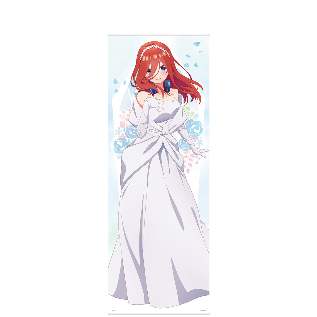 Ichiban Kuji The Quintessential Quintuplets Movie Prize D Miku Nakano Life-Size Wall Art Poster - Mandorama