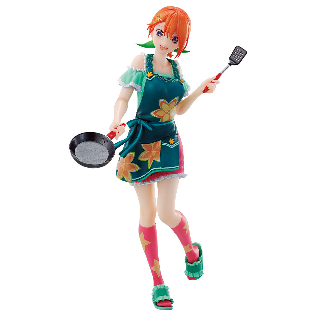 Ichiban Kuji The Quintessential Quintuplets Movie Prize D Yotsuba Nakano Flower Apron Figure - Mandorama