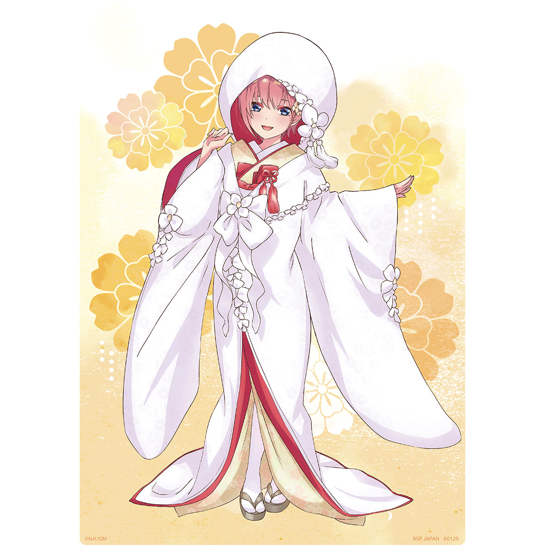 Ichiban Kuji The Quintessential Quintuplets Movie Prize F Ichika Nakano Illustration Board ~White Wedding Dress~ - Mandorama