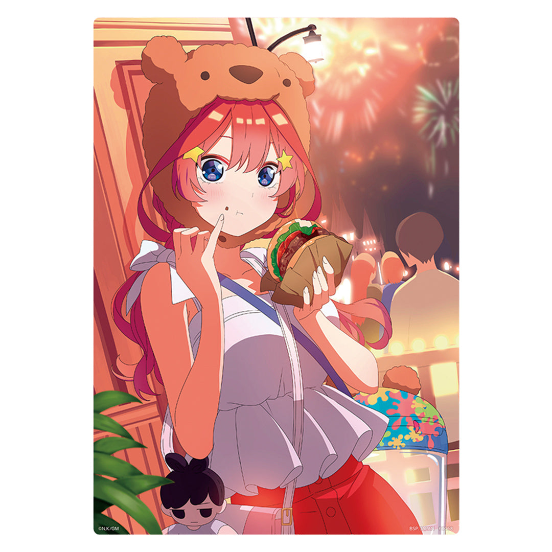 Ichiban Kuji The Quintessential Quintuplets Movie Prize J Itsuki Nakano Illustration Board ~Original Artwork~ - Mandorama