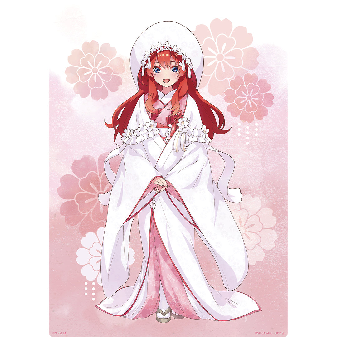 Ichiban Kuji The Quintessential Quintuplets Movie Prize J Itsuki Nakano Illustration Board ~White Wedding Dress~ - Mandorama