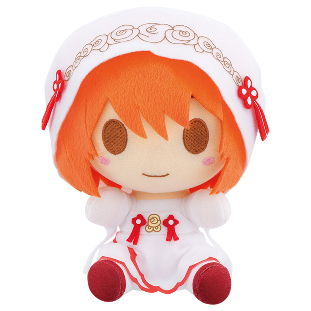 Ichiban Kuji The Quintessential Quintuplets Movie Prize J Yotsuba Nakano Choco-noko Plush ~White Bridal~ - Mandorama