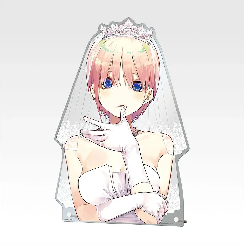 Ichiban Kuji The Quintessential Quintuplets Prize A Ichika Nakano Bust-up Acrylic Board - Mandorama