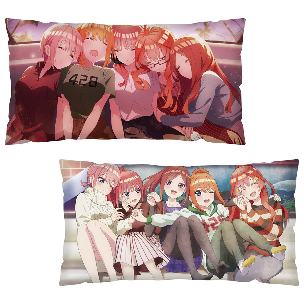 Ichiban Kuji The Quintessential Quintuplets Prize A Quintuplets and Nap Time Hyper Mega Cushion - Mandorama
