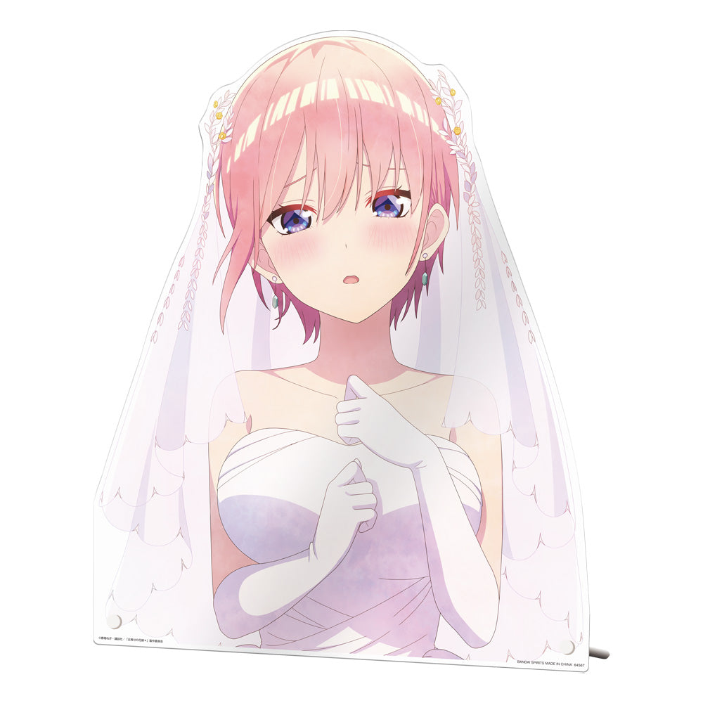 Ichiban Kuji The Quintessential Quintuplets Prize B Bust-Up Acrylic Board ~Ichika Nakano Wedding~ - Mandorama