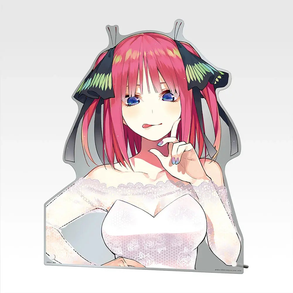 Ichiban Kuji The Quintessential Quintuplets Prize B Nino Nakano Bust-up Acrylic Board - Mandorama