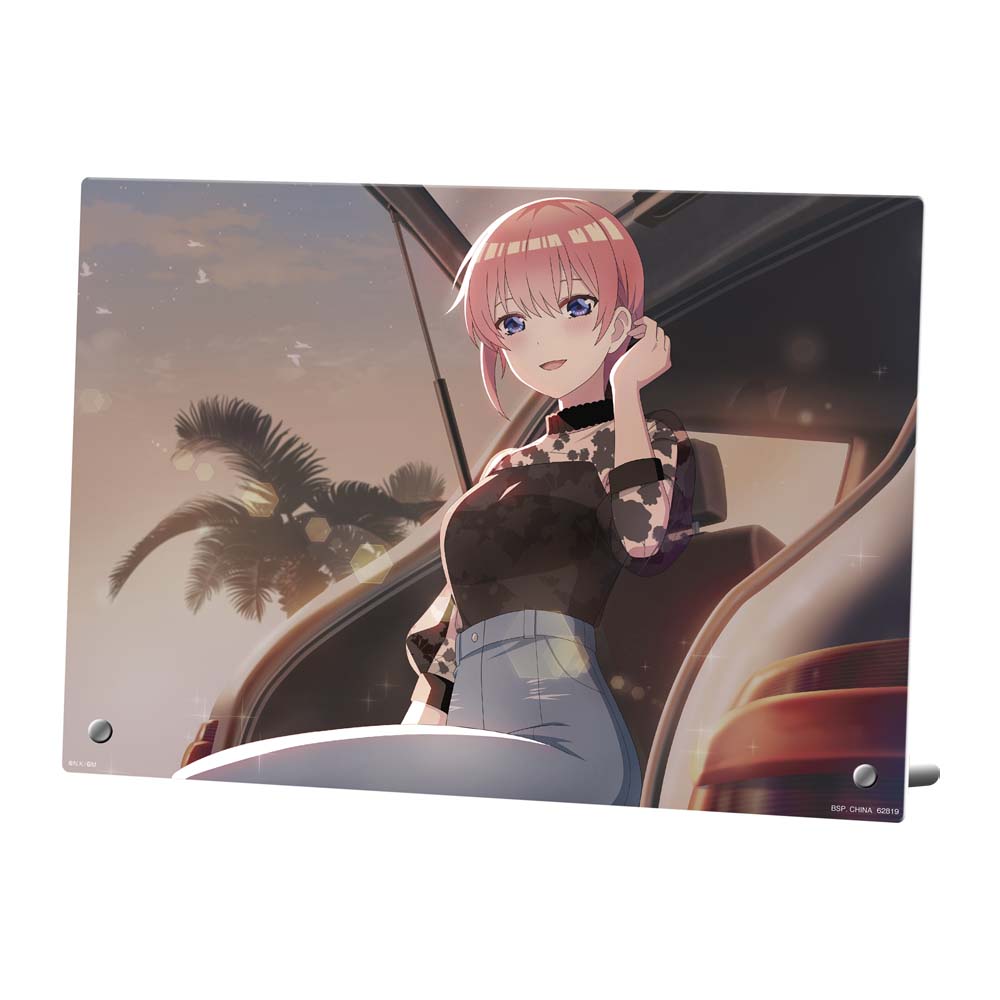 Ichiban Kuji The Quintessential Quintuplets Prize C Ichika Nakano Illustration Acrylic Board - Mandorama
