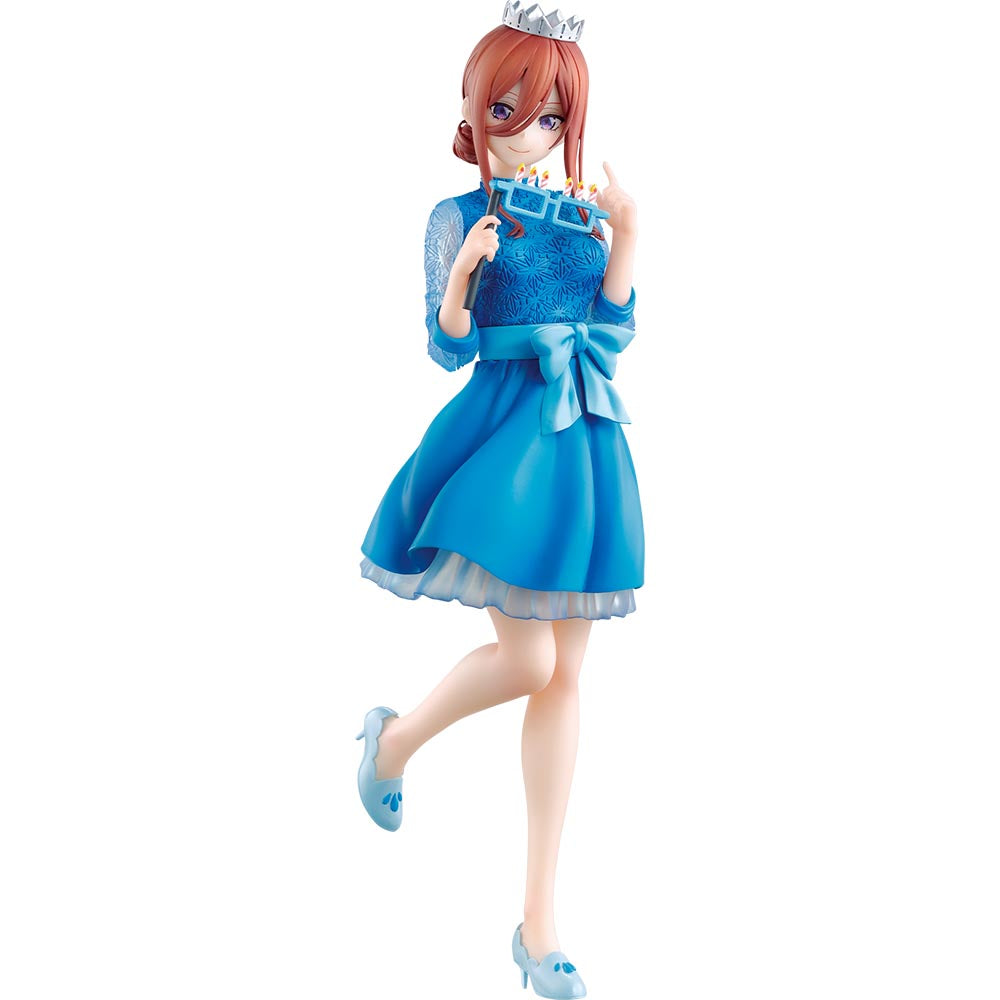 Ichiban Kuji The Quintessential Quintuplets Prize C Miku Nakano Figure ~Birthday Illustration~ - Mandorama