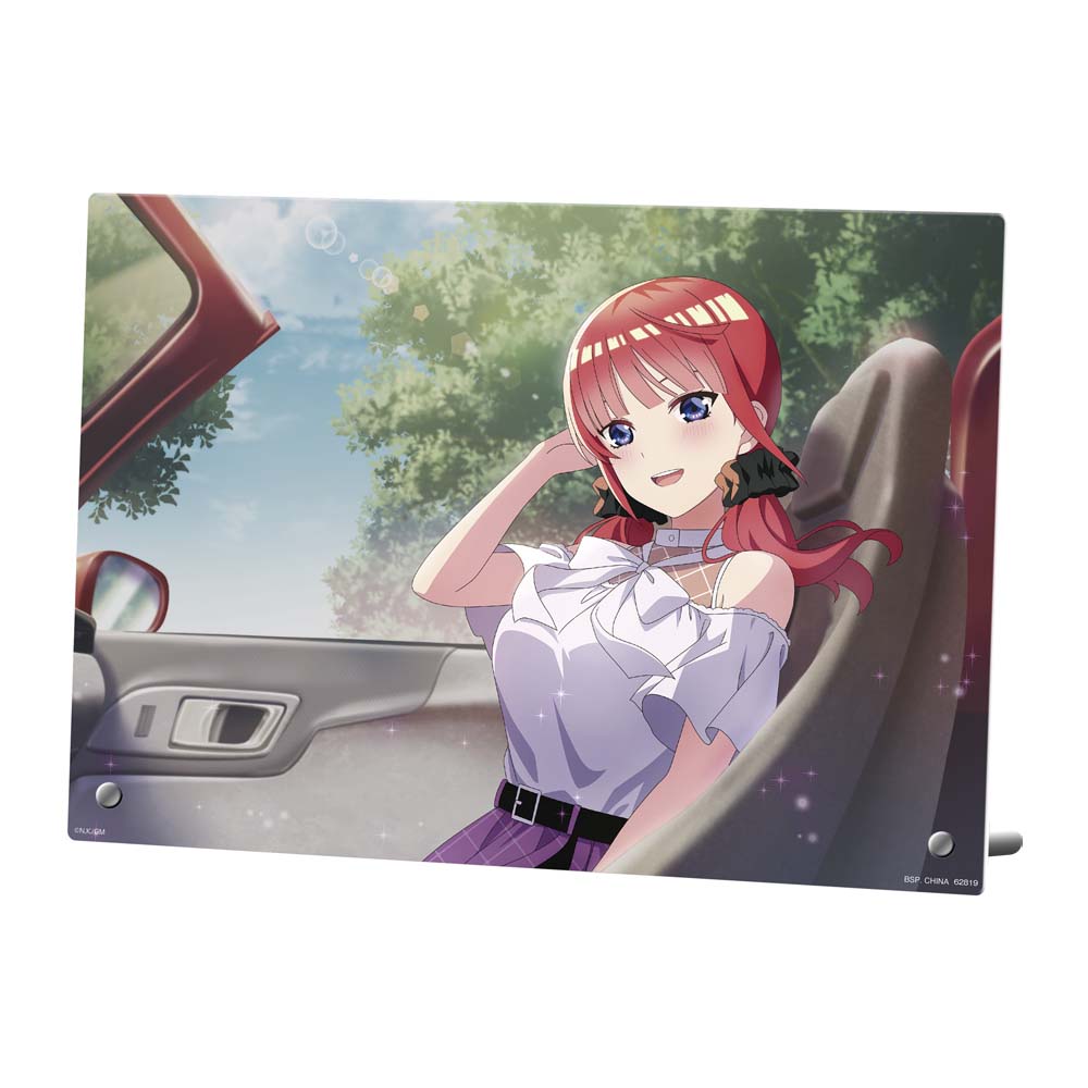 Ichiban Kuji The Quintessential Quintuplets Prize D Nino Nakano Illustration Acrylic Board - Mandorama