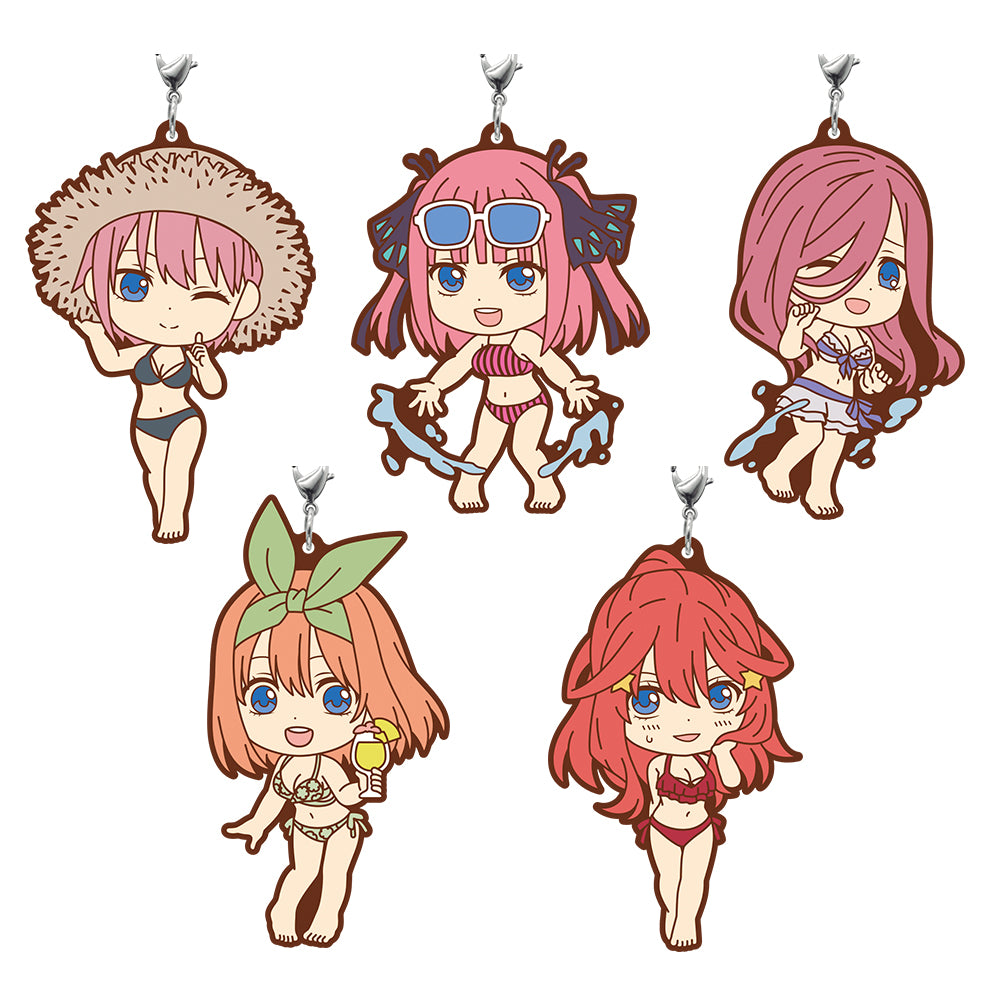 Ichiban Kuji The Quintessential Quintuplets Prize F Rubber Strap Set - Mandorama