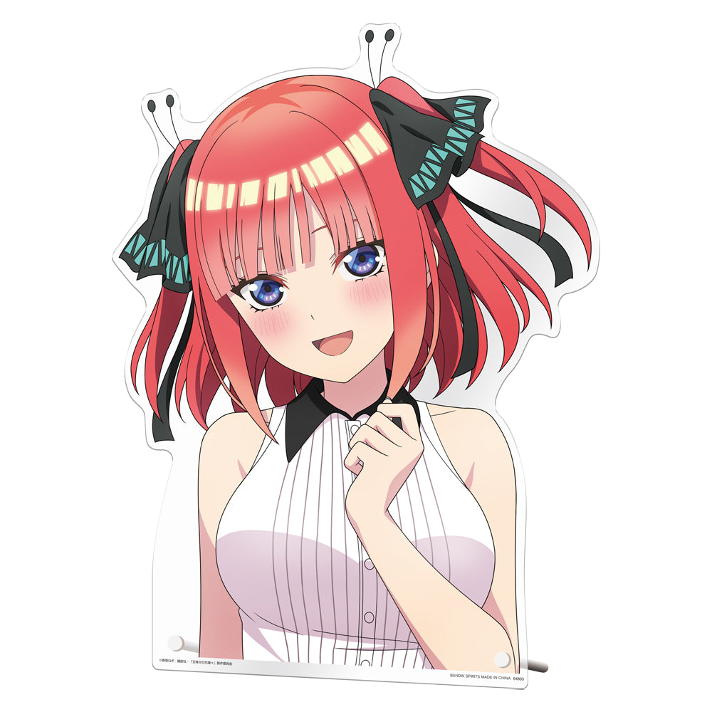Ichiban Kuji The Quintessential Quintuplets Prize G Nino Nakano Bust-Up Acrylic Board - Mandorama