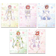 Ichiban Kuji The Quintessential Quintuplets Prize G White Bridal Arrangement Japanese Outfit Illustration Board - Mandorama