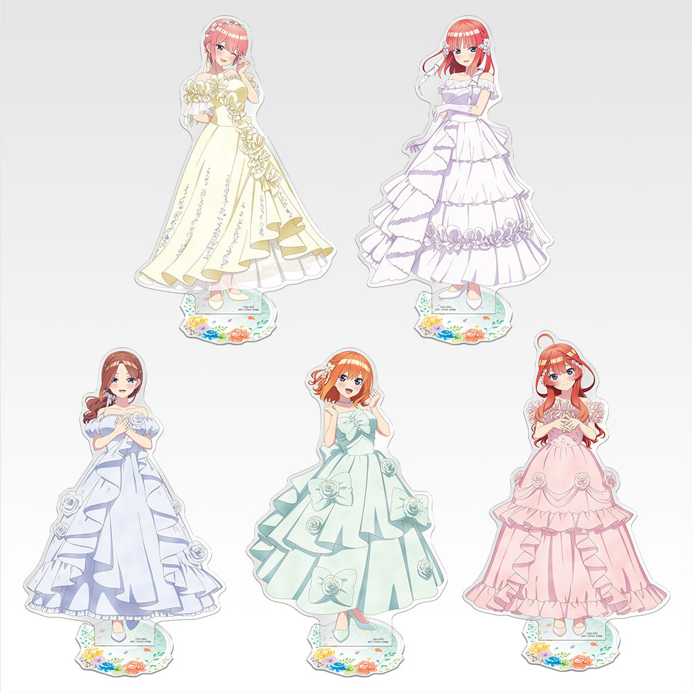 Ichiban Kuji The Quintessential Quintuplets Prize H Big Acrylic Stand ~Color Change Illustration~ - Mandorama