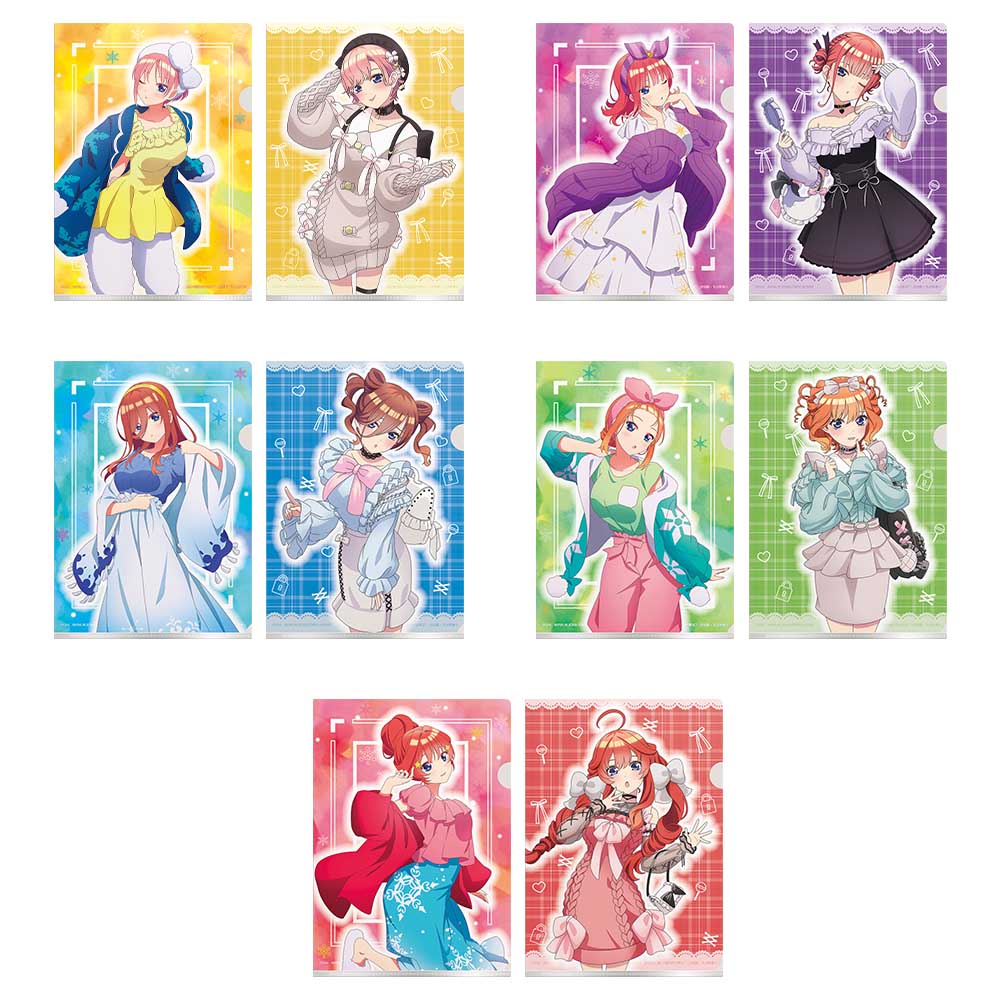 Ichiban Kuji The Quintessential Quintuplets Prize H Clear File Set - Mandorama