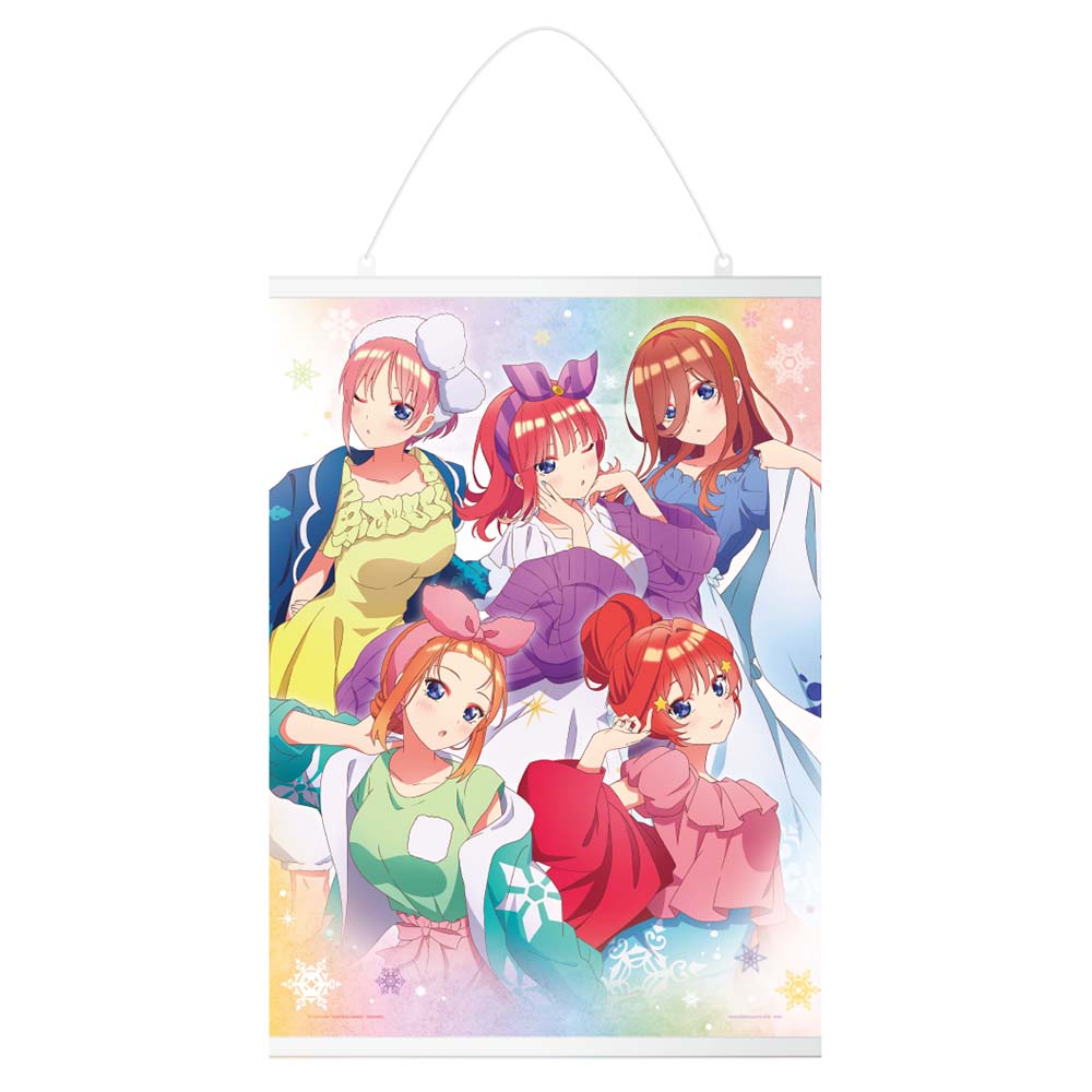 Ichiban Kuji The Quintessential Quintuplets Season 2 Last One Prize Canvas Tapestry ~Blessed Departure~ - Mandorama