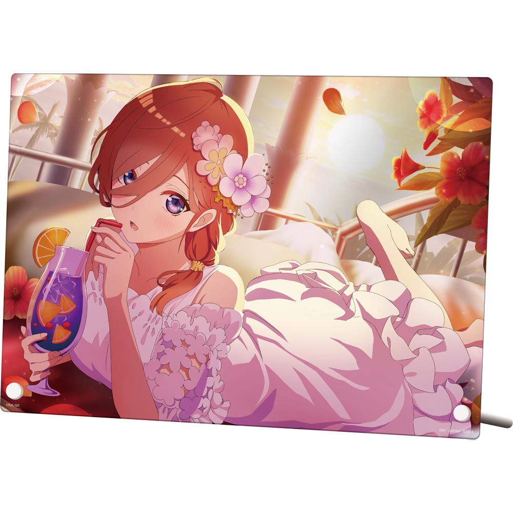 Ichiban Kuji The Quintessential Quintuplets Season 2 Prize C Nakano Miku Acrylic Board ~Journey of Memories~ - Mandorama