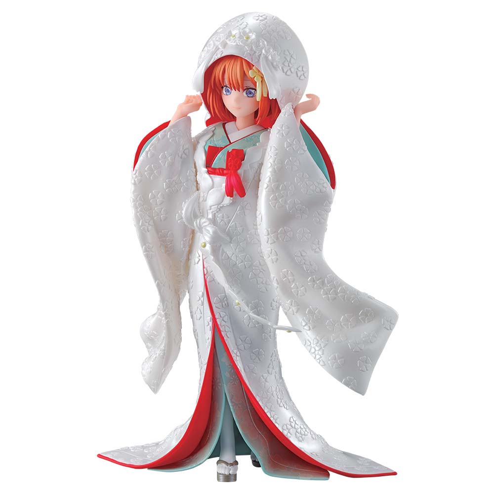 Ichiban Kuji The Quintessential Quintuplets Season 2 Prize D Yotsuba Nakano Figure ~White Wedding Dress~ - Mandorama