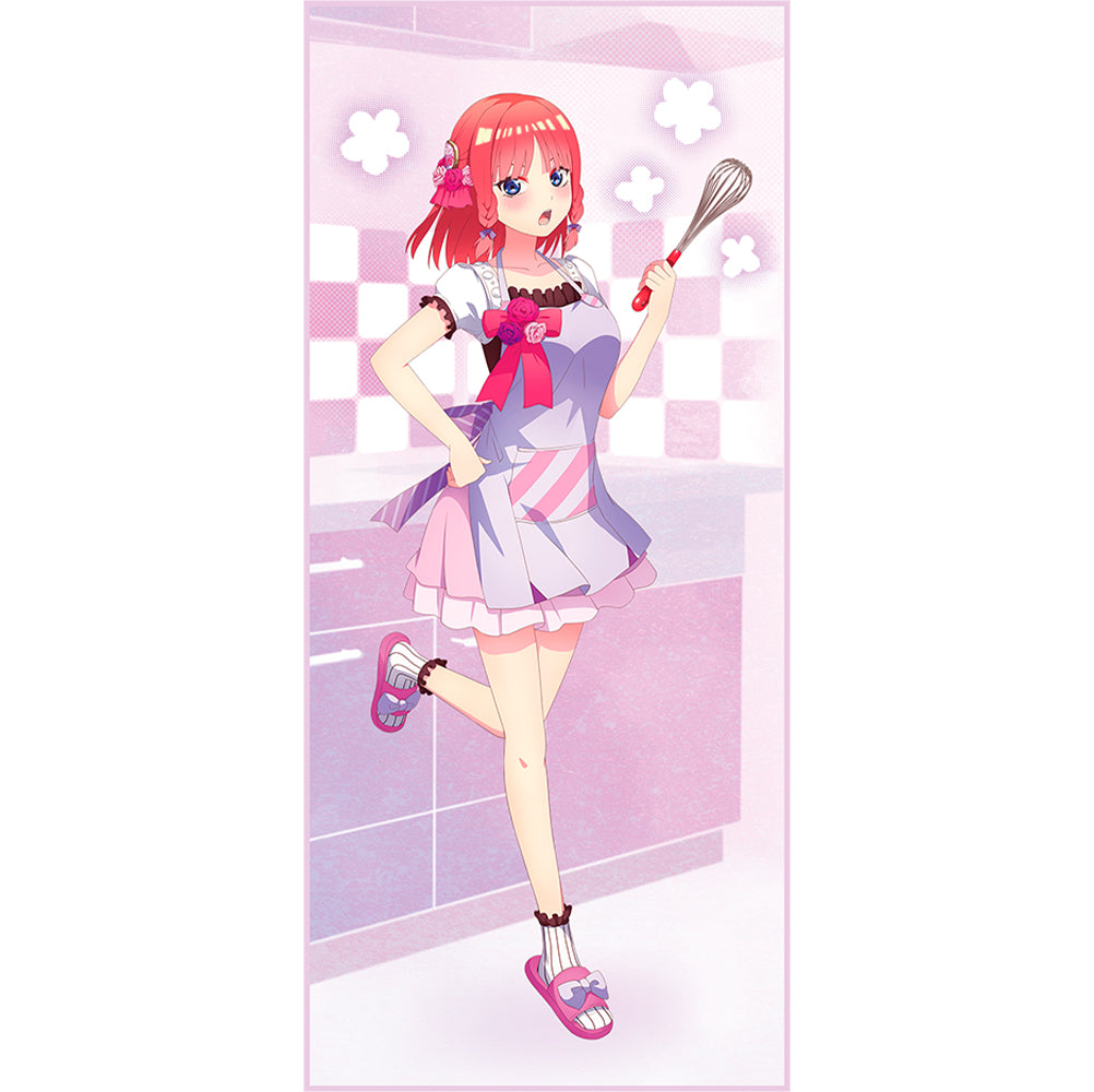 Ichiban Kuji The Quintessential Quintuplets Season 2 Prize G Nino Nakano Microfiber Towel ~Flower Apron Outfit~ - Mandorama