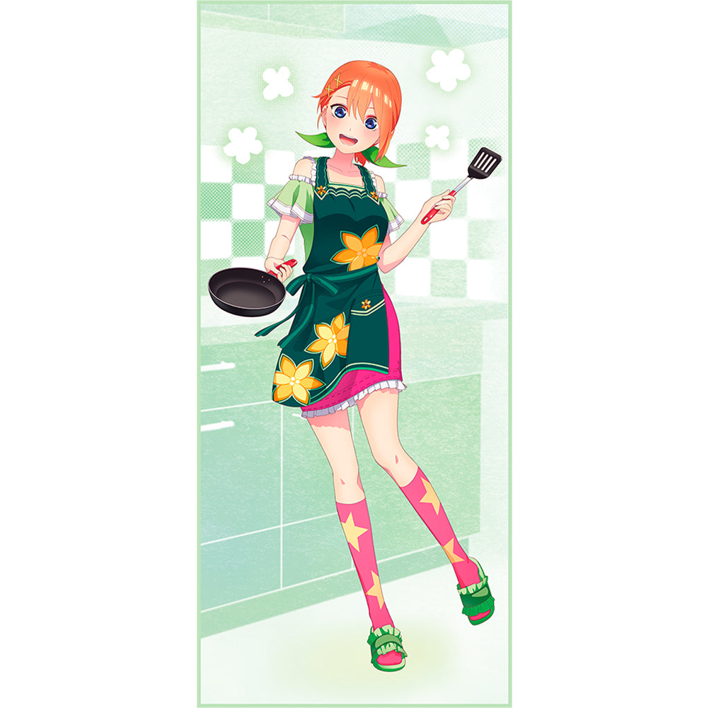 Ichiban Kuji The Quintessential Quintuplets Season 2 Prize I Yotsuba Nakano Microfiber Towel ~Flower Apron Outfit~ - Mandorama