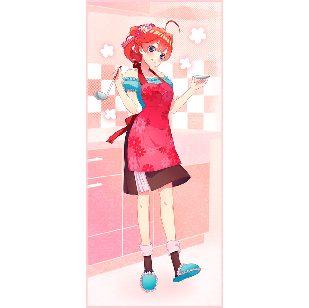 Ichiban Kuji The Quintessential Quintuplets Season 2 Prize J Itsuki Nakano Microfiber Towel ~Flower Apron Outfit~ - Mandorama
