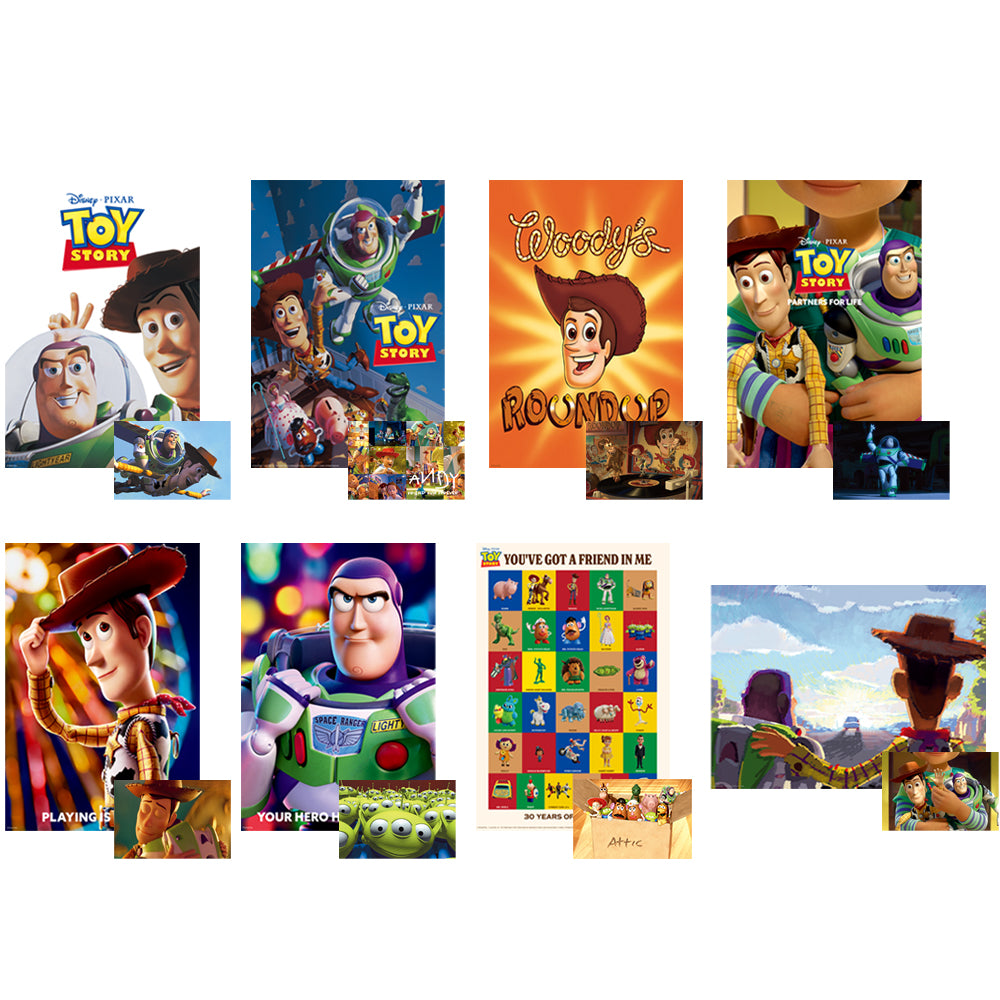 Ichiban Kuji Toy Story Prize I Memorial Poster & Postcard Set - Mandorama