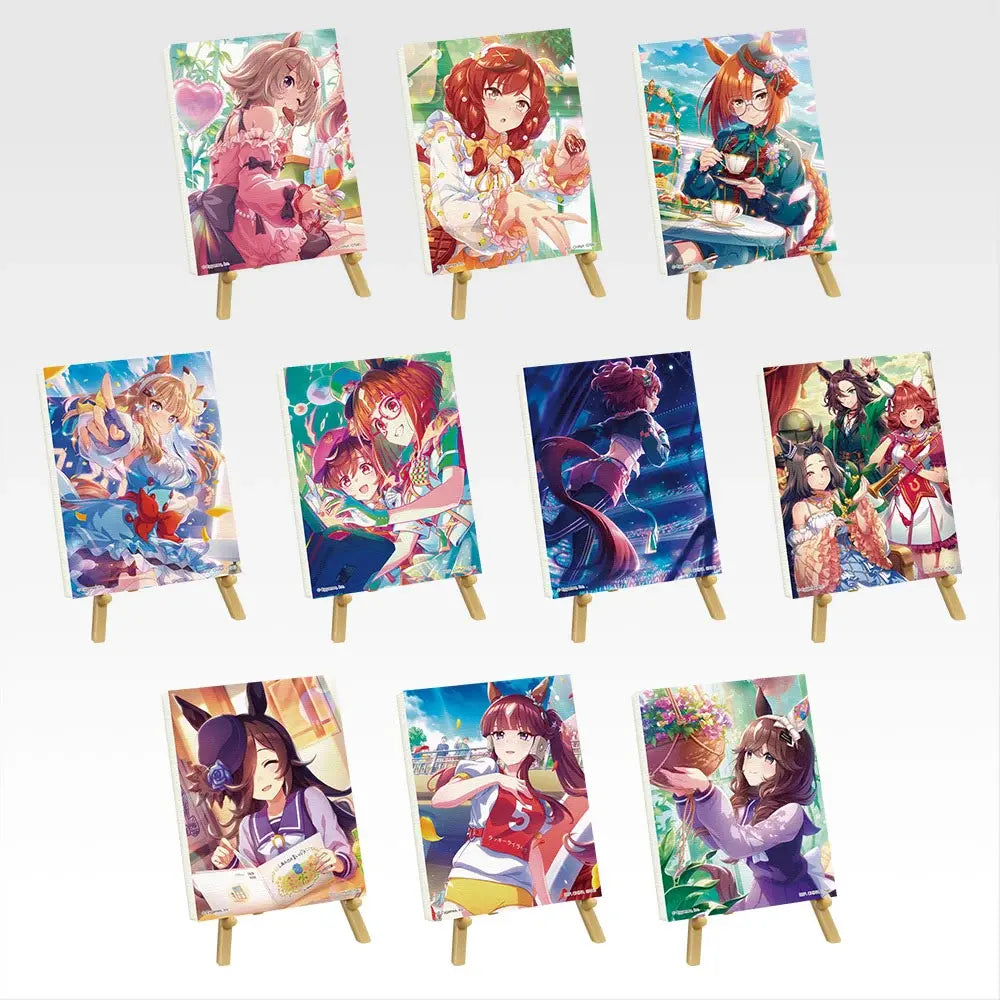 Ichiban Kuji Uma Musume Pretty Derby Prize G Mini Plate with Easel - Mandorama