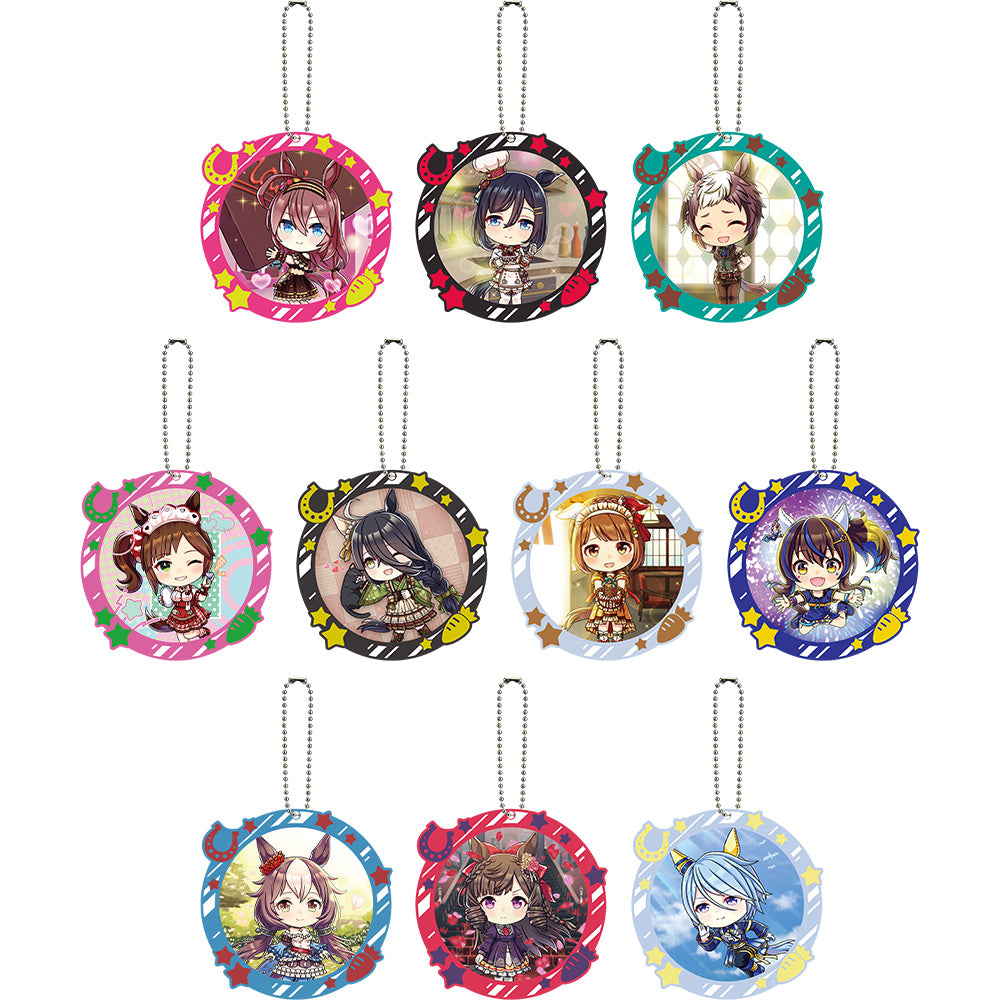 Ichiban Kuji Uma Musume Pretty Derby Prize H Full Color Rubber Charm - Mandorama