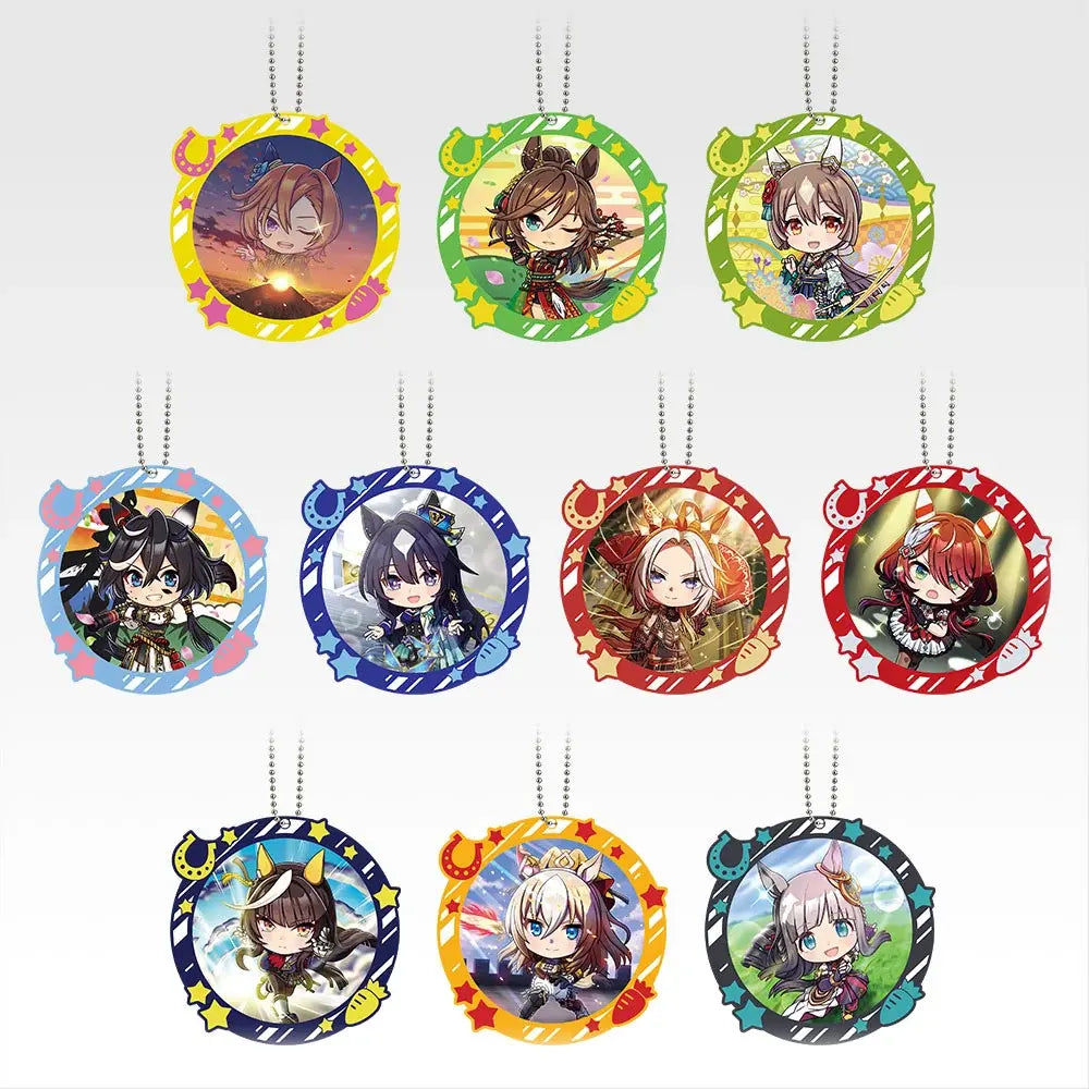 Ichiban Kuji Uma Musume Pretty Derby Prize H Full Color Rubber Charm - Mandorama