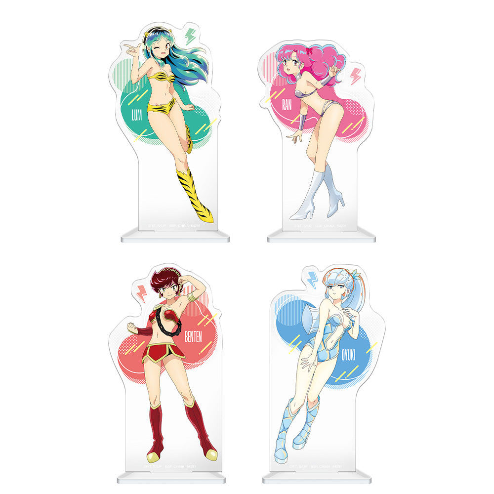 Ichiban Kuji Urusei Yatsura Prize D Original Illustration Acrylic Stand Set - Mandorama