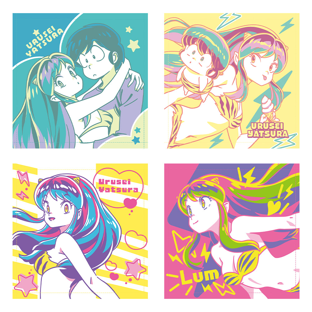 Ichiban Kuji Urusei Yatsura Prize F Hand Towel Set - Mandorama