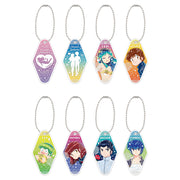 Ichiban Kuji Urusei Yatsura Prize H Motel Key-Style Acrylic Charm Set - Mandorama