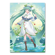Ichiban Kuji Vocaloid Prize E Snow Miku 2015 Illustration Board - Mandorama