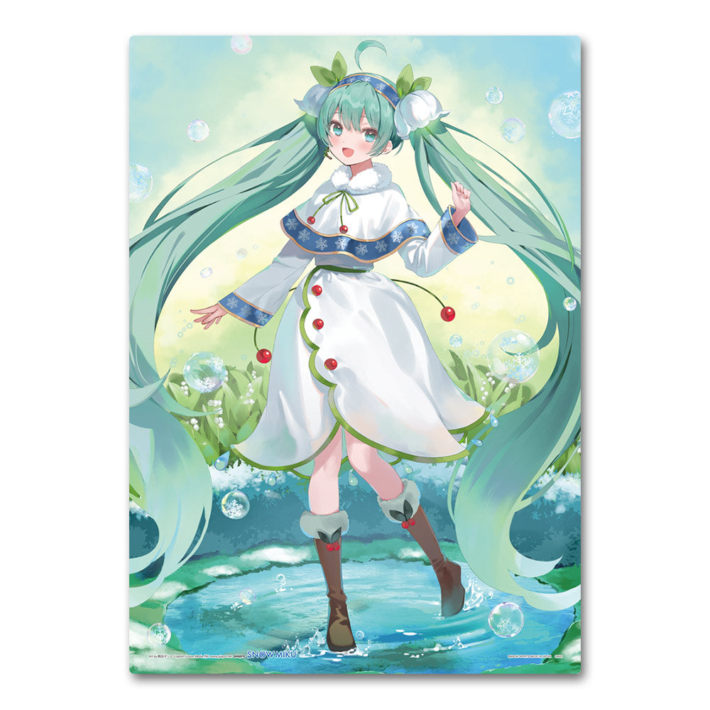 Ichiban Kuji Vocaloid Prize E Snow Miku 2015 Illustration Board - Mandorama