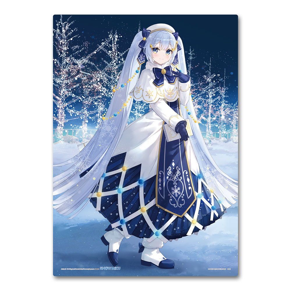 Ichiban Kuji Vocaloid Prize H Snow Miku 2021 Illustration Board - Mandorama