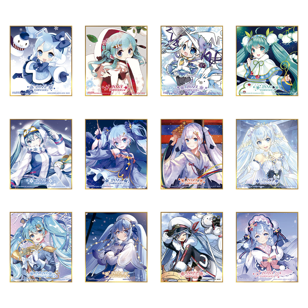 Ichiban Kuji Vocaloid Prize H Snow Miku All-Stars Mini Colored Paper - Mandorama