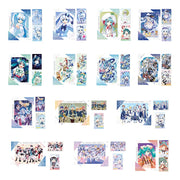Ichiban Kuji Vocaloid Prize J Snow Miku 2011–2024 Clear File & Sticker Set - Mandorama