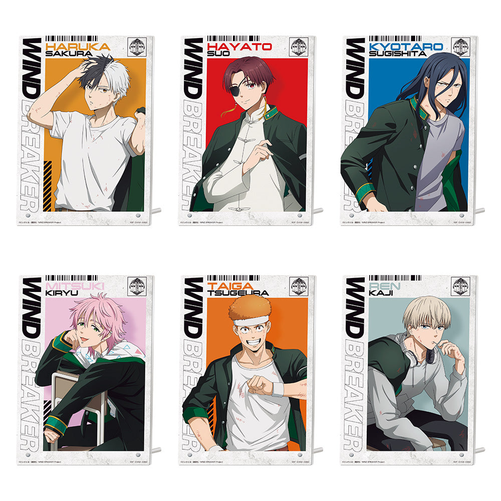 Ichiban Kuji Wind Breaker Prize D Acrylic Board - Mandorama