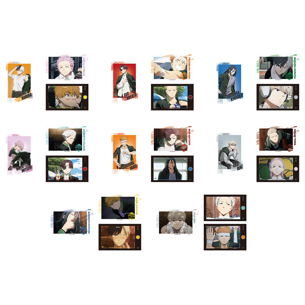 Ichiban Kuji Wind Breaker Prize H Photo-Style Card Set (3 pieces) - Mandorama