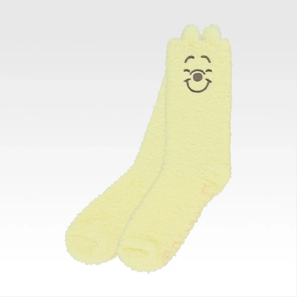Ichiban Kuji Winnie the Pooh Prize E Fluffy Room Socks - Mandorama