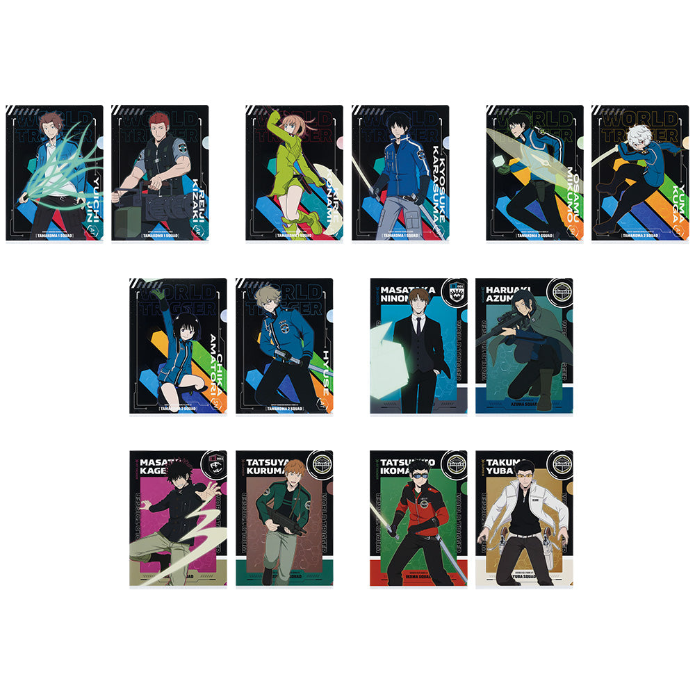 Ichiban Kuji World Trigger Prize H Clear File Set (2 Types) - Mandorama