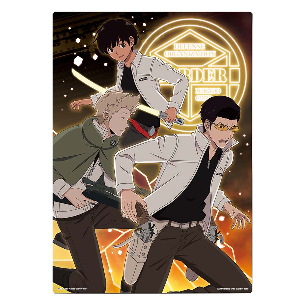 Ichiban Kuji World Trigger Prize H Yumiba Squad Visual Board - Mandorama